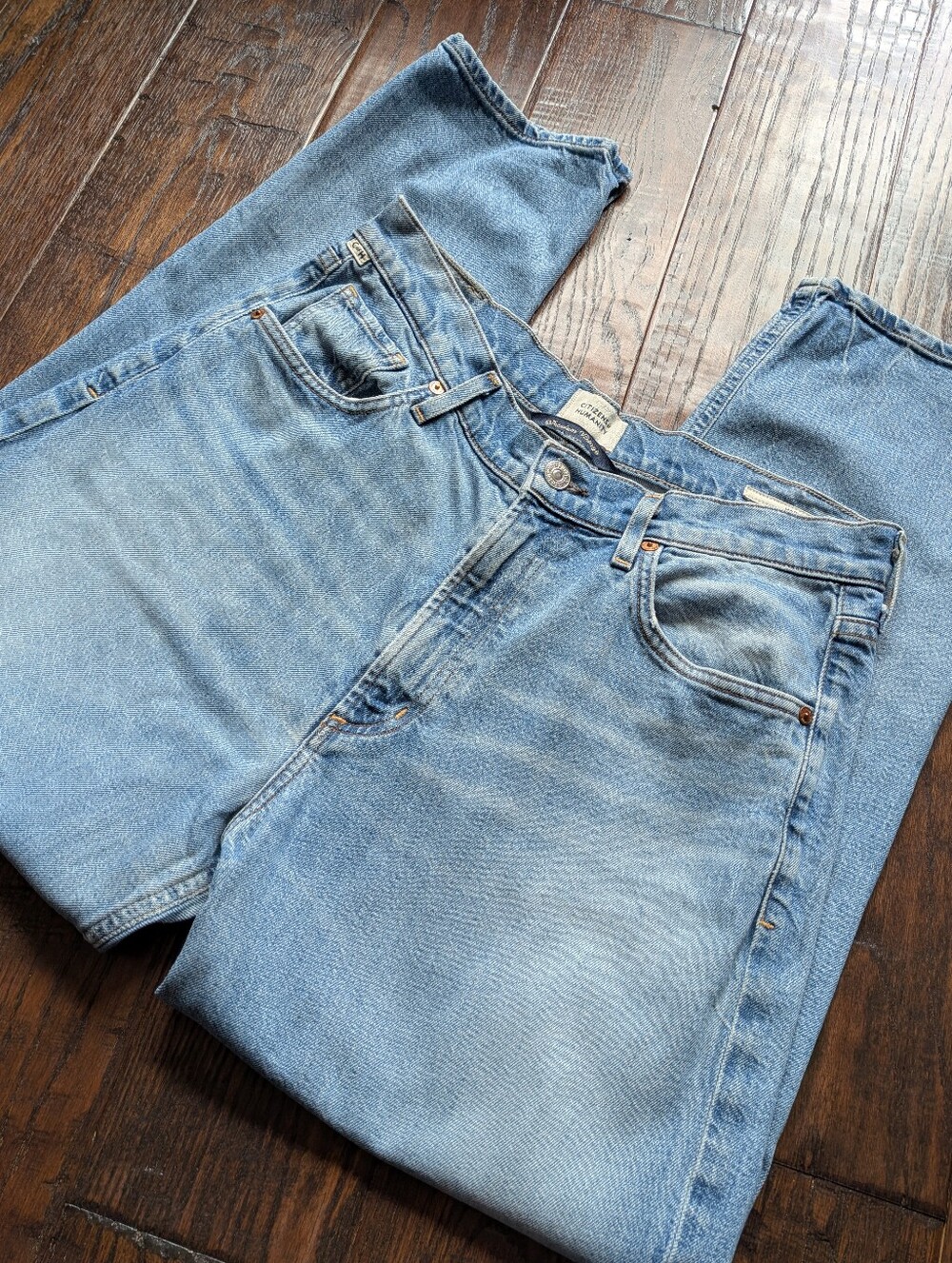 CITIZENS OF HUMANITY I Relaxed Straight Leg Marlee High Waist Denim Jeans, 28